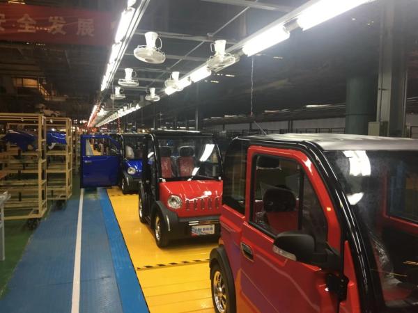 Chuyền sản xuất xe điện 2